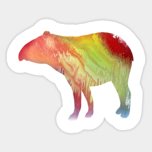 Tapir Art Sticker